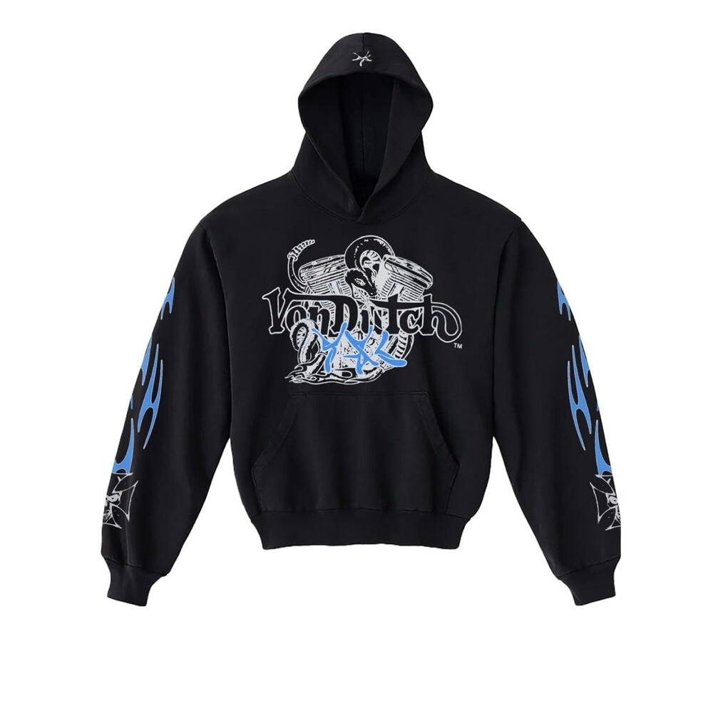 Von Dutch x Young Thug YSL Hoodie Size Medium NWT MSRP $150